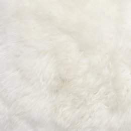 Coprisedile classico in pelle di pecora_Bianco
