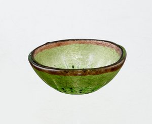 Tropical Bowl XS 9x4 Brown & Green Kiwi