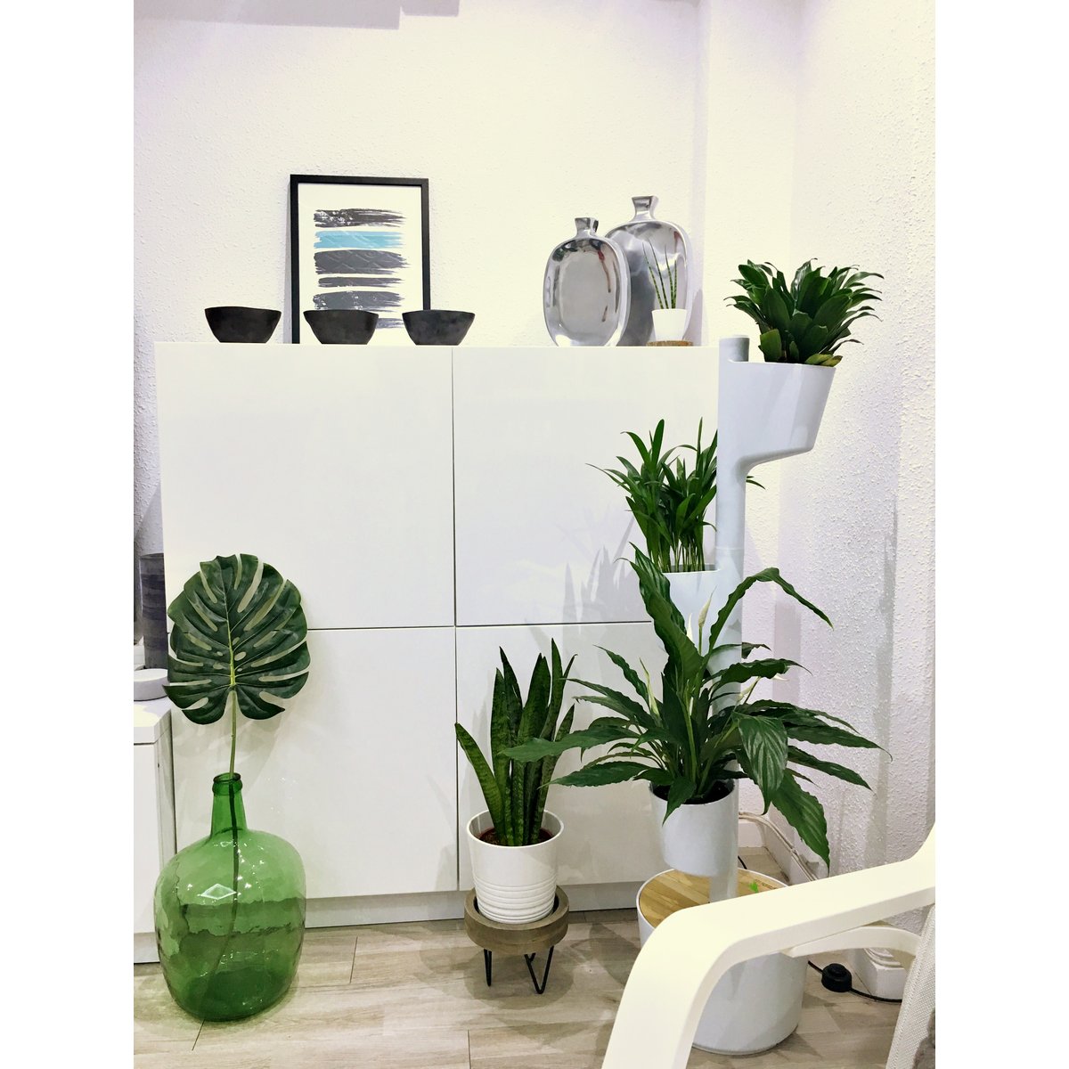Jardinera Vertical Auto-riego 3 macetas