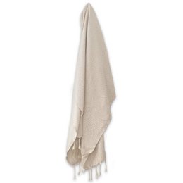 Hammam Håndklæde Fouta Circles - Sand - 100x200cm