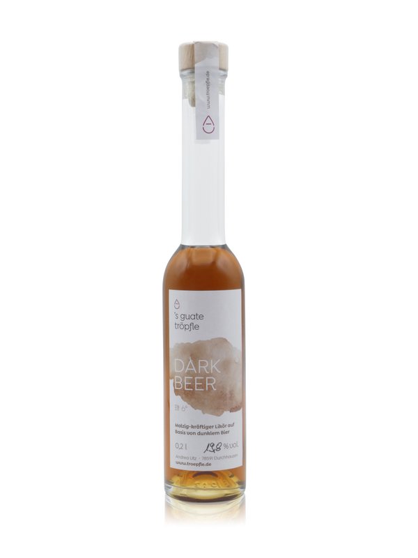 Liqueur de bière Bière Brune - 20,8% vol. 200 ml