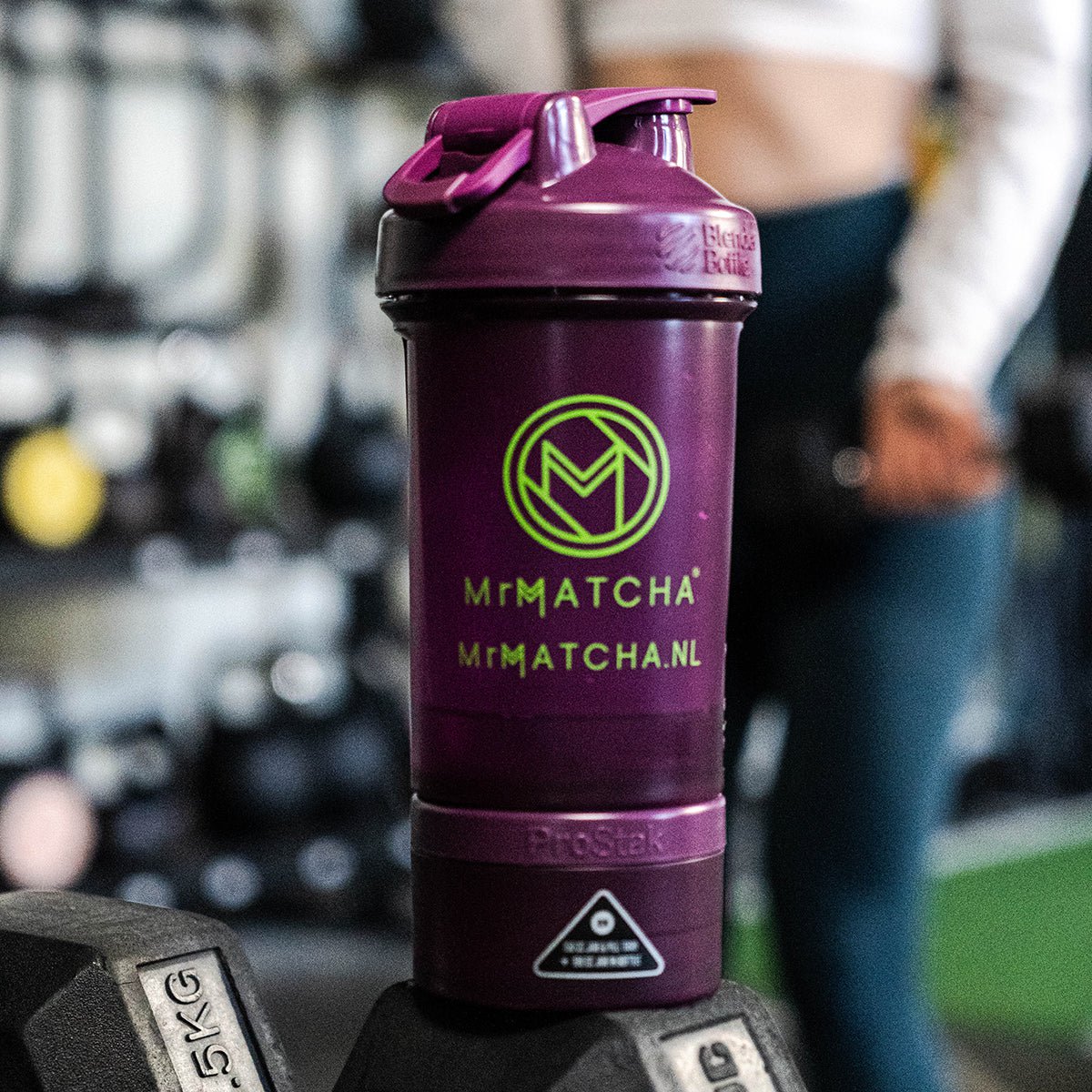 Butelka do blendera – Shaker 600 ml Szczelny kubek do shake'a z kulą blendera