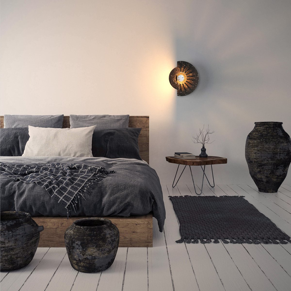 Aplique Moonshadow de plástico reciclado