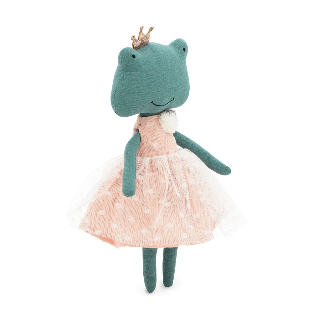 Cotton Soft toy, Cotti Motti -  Fiona the Frog (30 cm)