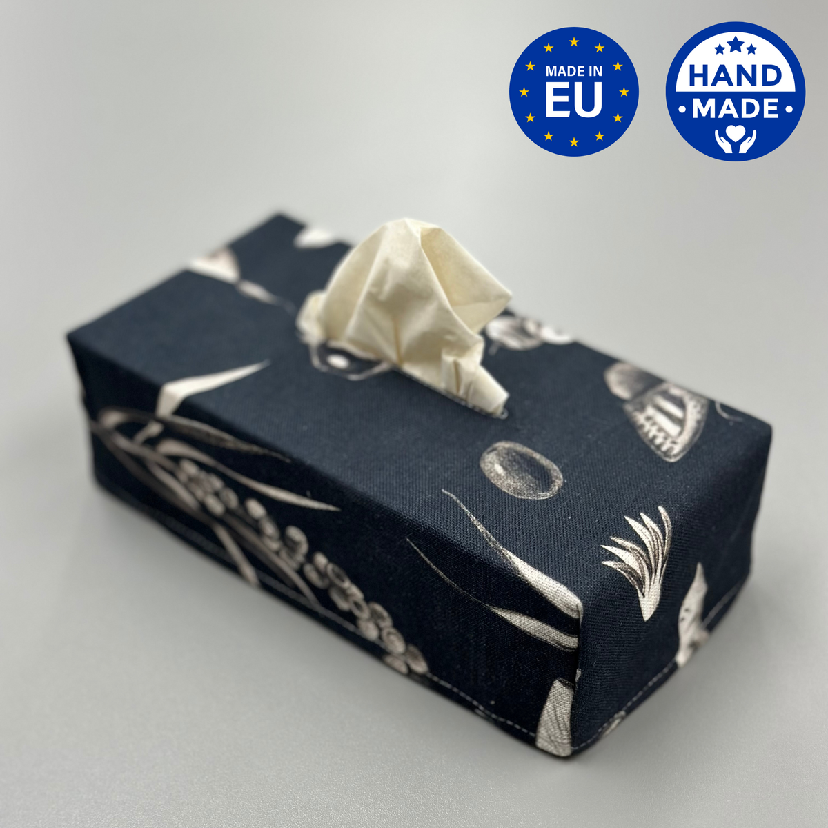 Couverture de boîte à mouchoirs | Graines de Carbone