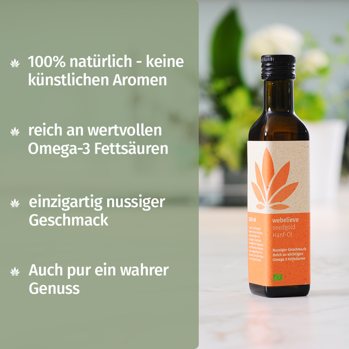 Seedgold ORGANIC hemp seed oil