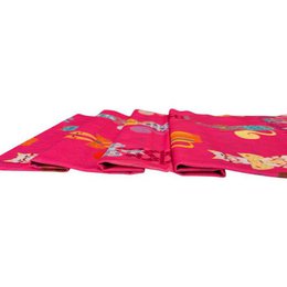 Damen-Wollschal mit mehrfarbigem Katzen-Design ITFUSL-25-17