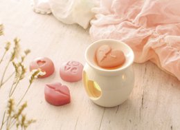 HEART WAX MELT PEEBLES - FONDANTS MOULD