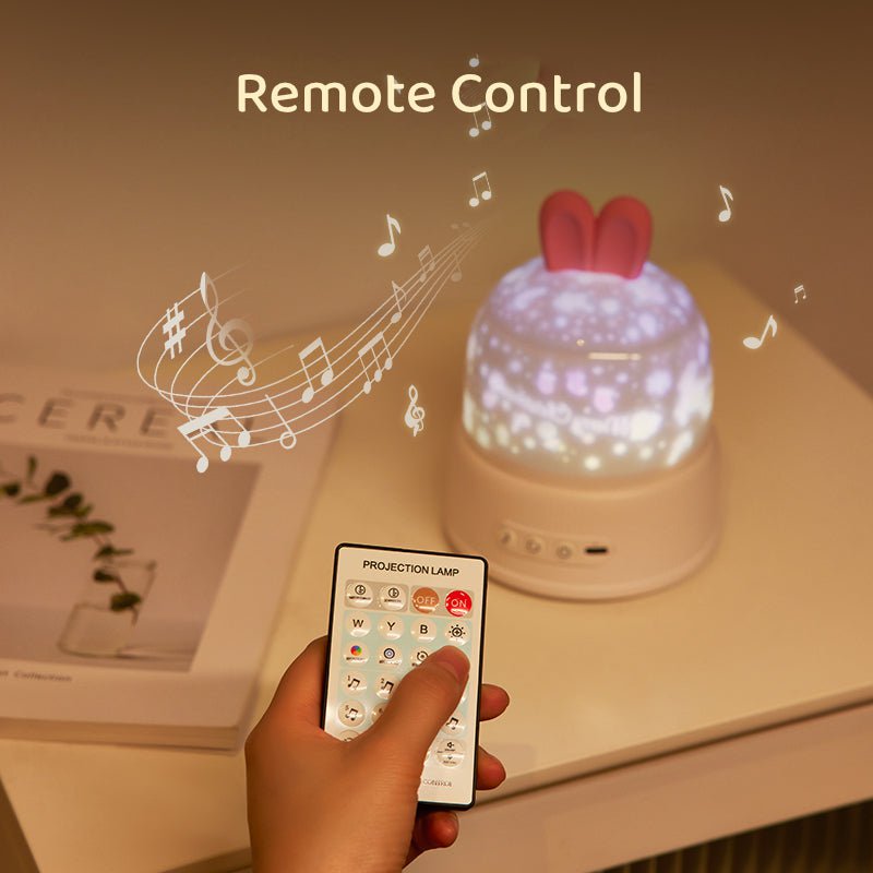 Bunny Galaxy projektions natlampe