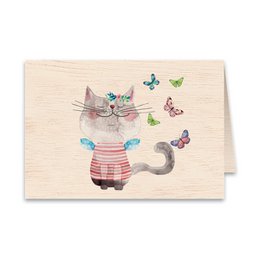 Pussycat und Schmetterlinge