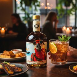 Volante Caribbean Melasse Blend 0,0% – Ikke-alkoholisk rum-stil spiritus – 700 ml