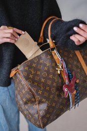Pawfect pup bag charm