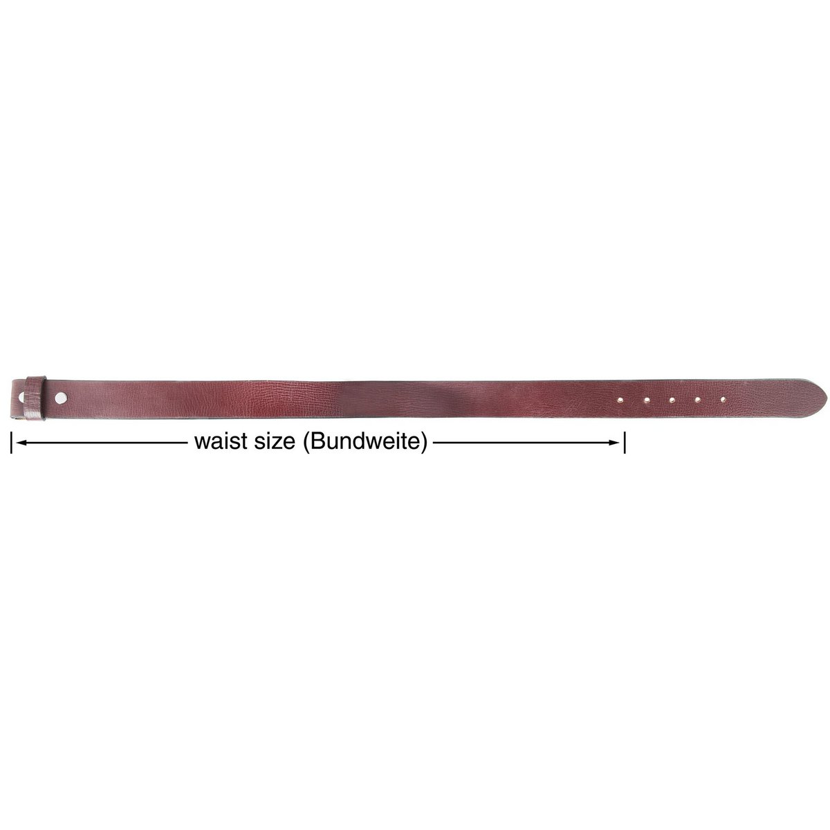 Cintura Leonardo Verrelli in vera pelle, lunghezza 85 cm