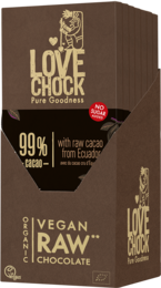 Chocolat 99% sans sucre - Bio, cru, végétal et durable