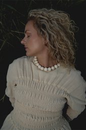 Posie Bold Necklace | Cream