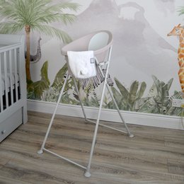 Baby bath taupe / light grey