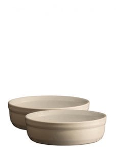 Emile Henry Crème brûlée dish set 2 pieces