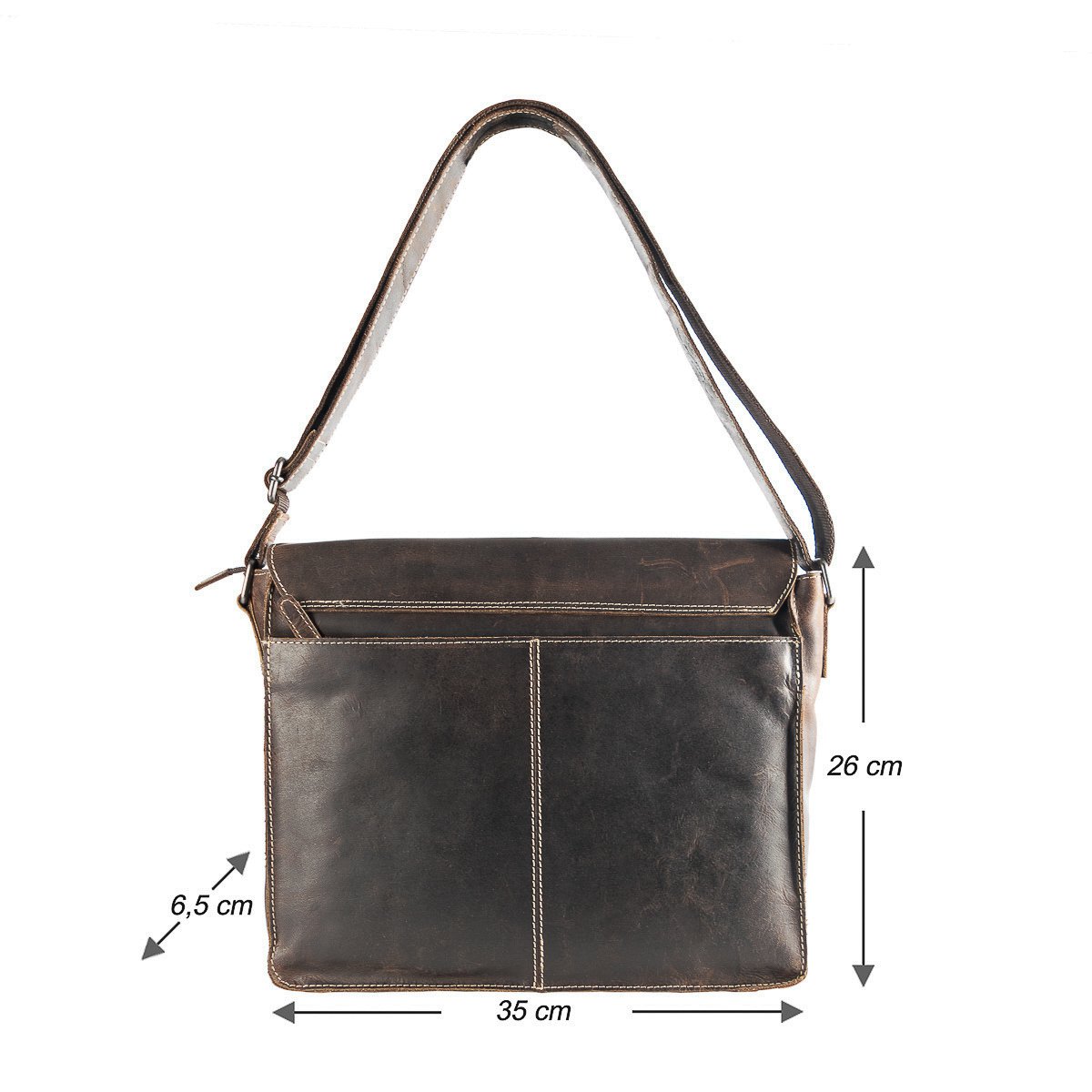 Shoulder Bag Men - Shoulder Bag Women - Leather Messenger Bag Leather - Postman Bag Leather - 3 Colors Leather