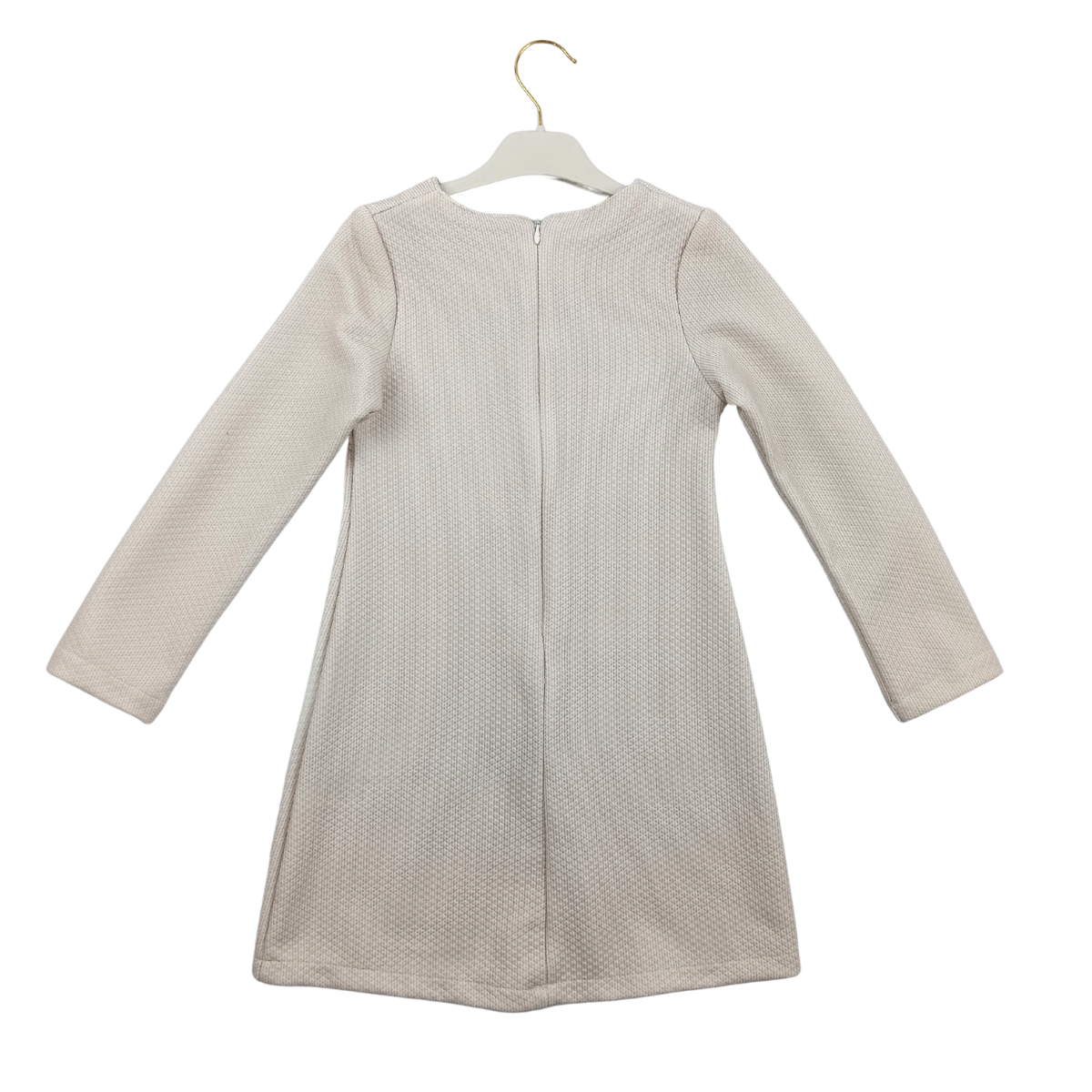 Girls dress with knapsack, "Snow" Size 98/116