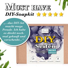 Make soap yourself, DIY set from spreetherm incl. 100% vegan curd soap, and much more. - HIGHLIGHTS: Natural ingredients, make your own unscented soap, DIY set from spreetherm including 100% vegan curd soap, and much more. - HIGHLIGHTS: Natural ingre