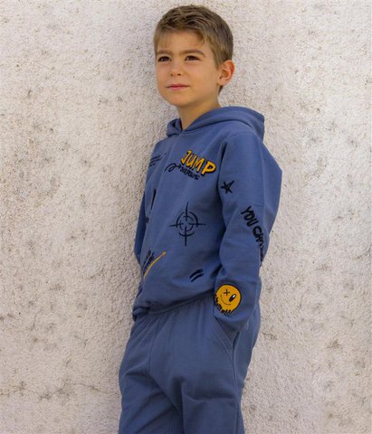 Creative Vibes – Brushed Fleece Hoodie Set