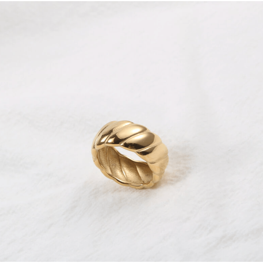 Jeanne - Breiter Croissant-Midi-Fingerring