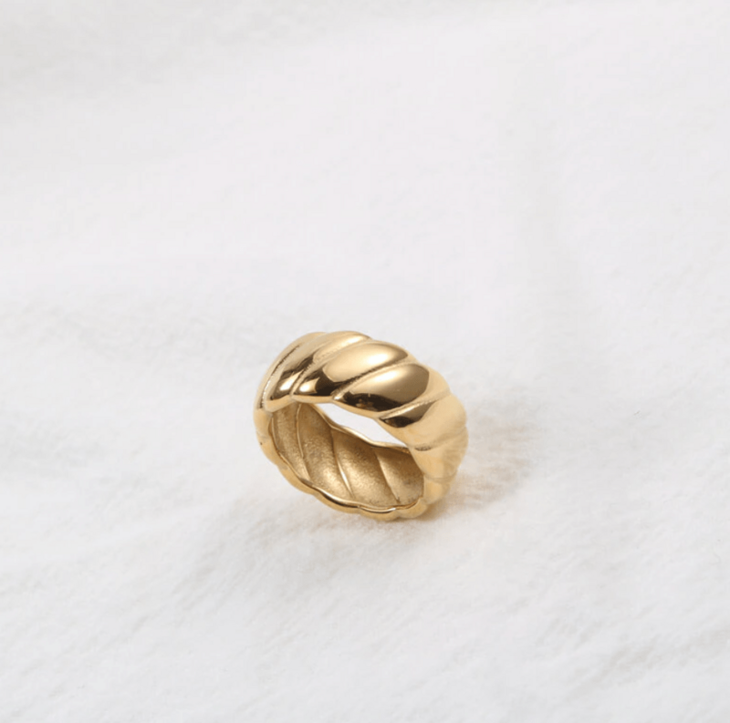 Jeanne - Breiter Croissant-Midi-Fingerring