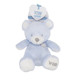 Oso de Peluche Azul Sentado 35cm AZUL