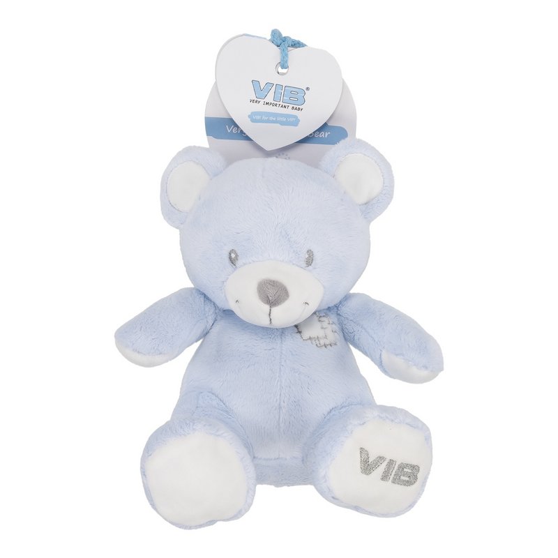 Oso de Peluche Azul Sentado 35cm AZUL