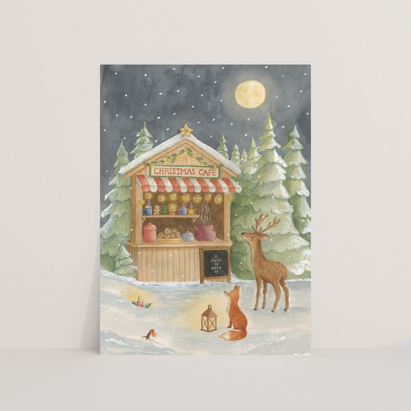 Cartolina "Caffè di Natale"