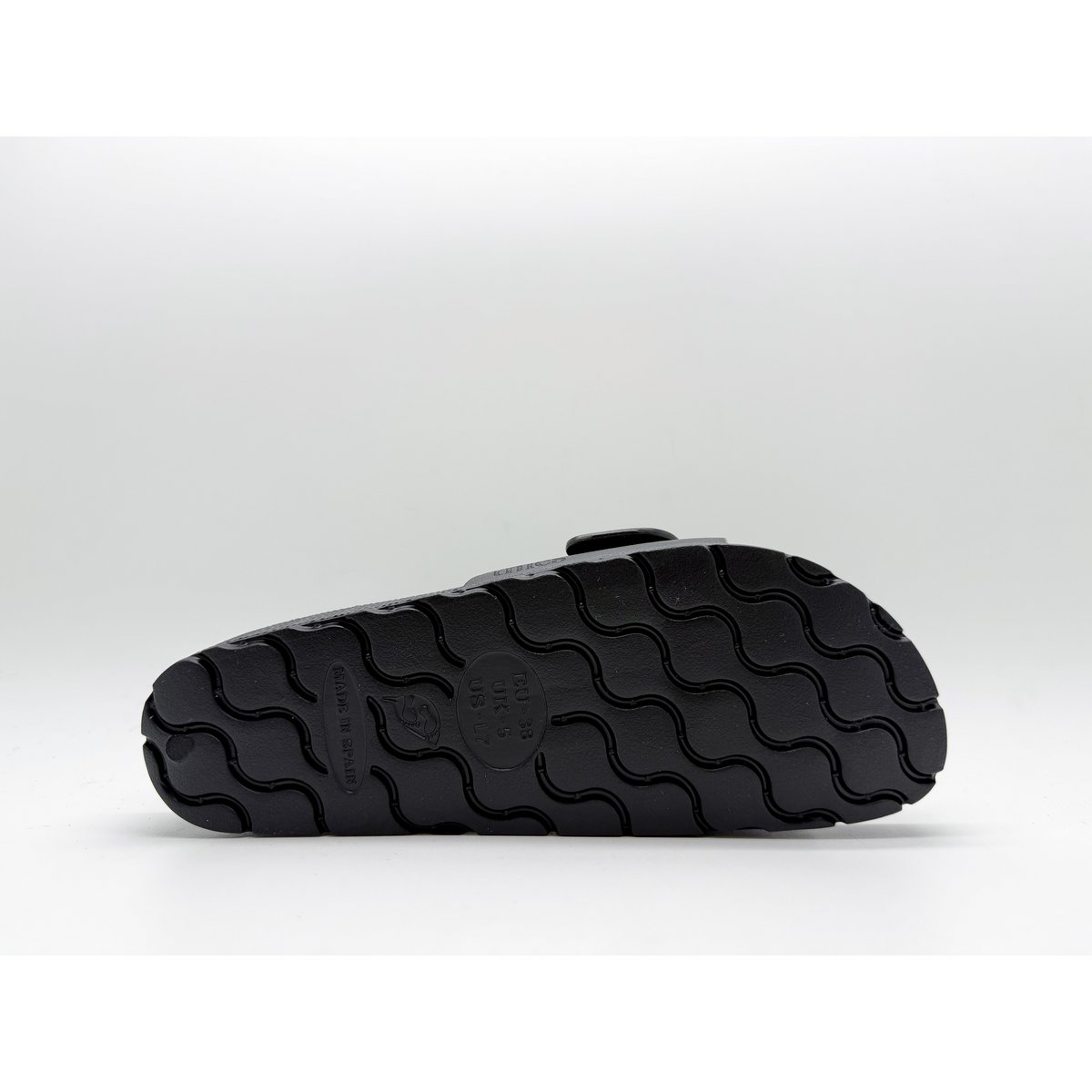 thies 1856 ® Ecofoam Strap Sandal vegan black