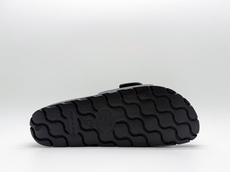 thies 1856 ® Ecofoam Strap Sandal vegan black