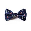 Bowtie - Dark blue with Xmas dogs
