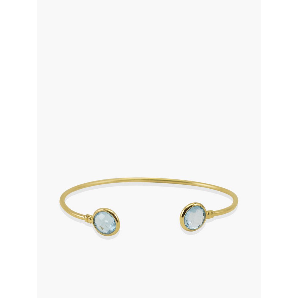 Positano Blue Topaz Cuff armband