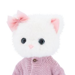Pluszowa zabawka, Lucky Kitty, Lucky Sophie: Dziane Wiśnie 38 cm