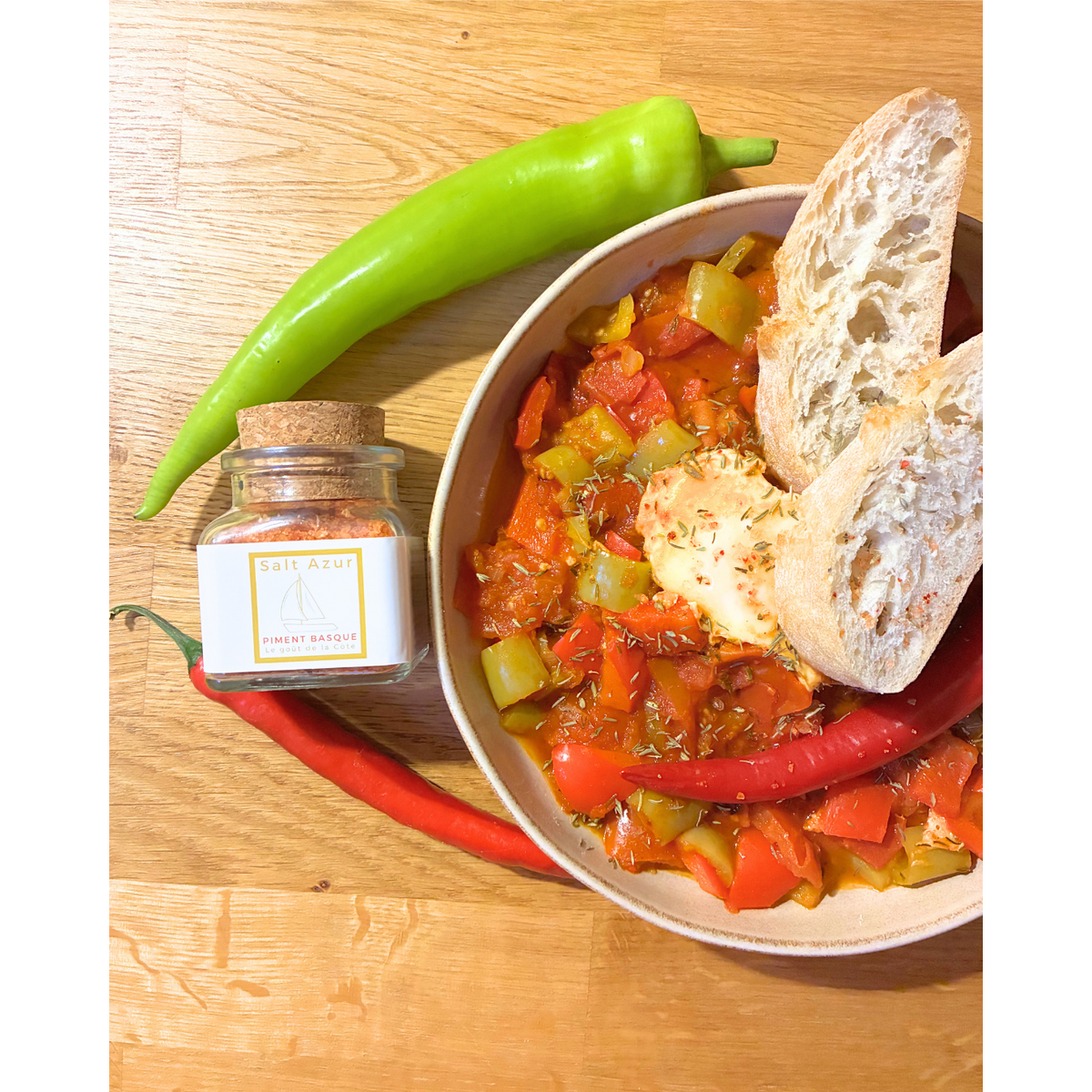 Chili salt with Piment d'Espelette