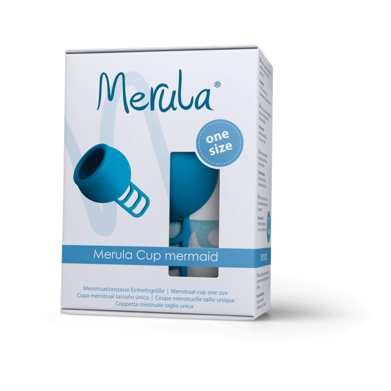 Merula Cup zeemeermin Menstruatiestasse