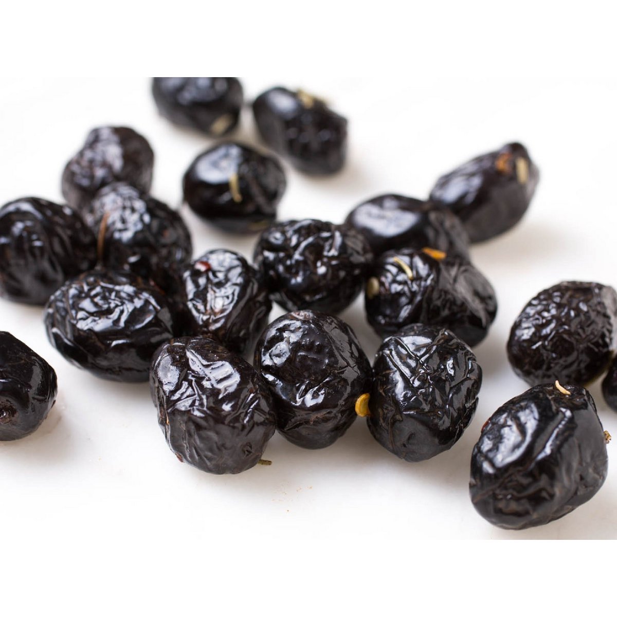Authentic Black Salty Olives from Lesvos Island-Greece
