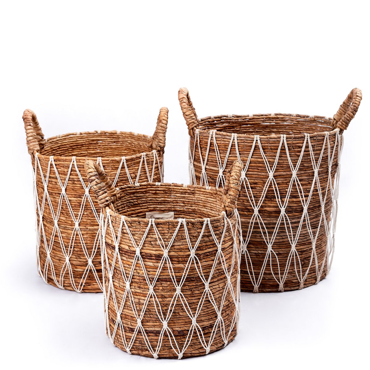 Cesta para la colada | Cesta para Plantas GARIAU de Fibra de Plátano (3 tamaños)