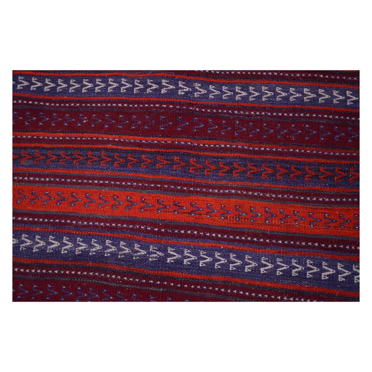 Baluchi koperen rustieke wollen loper