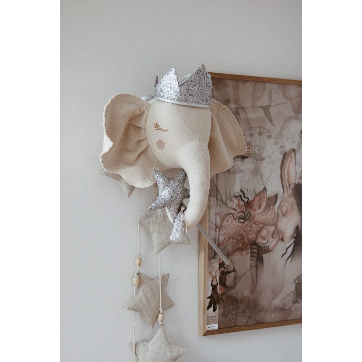 “Silver Sequins” Crown