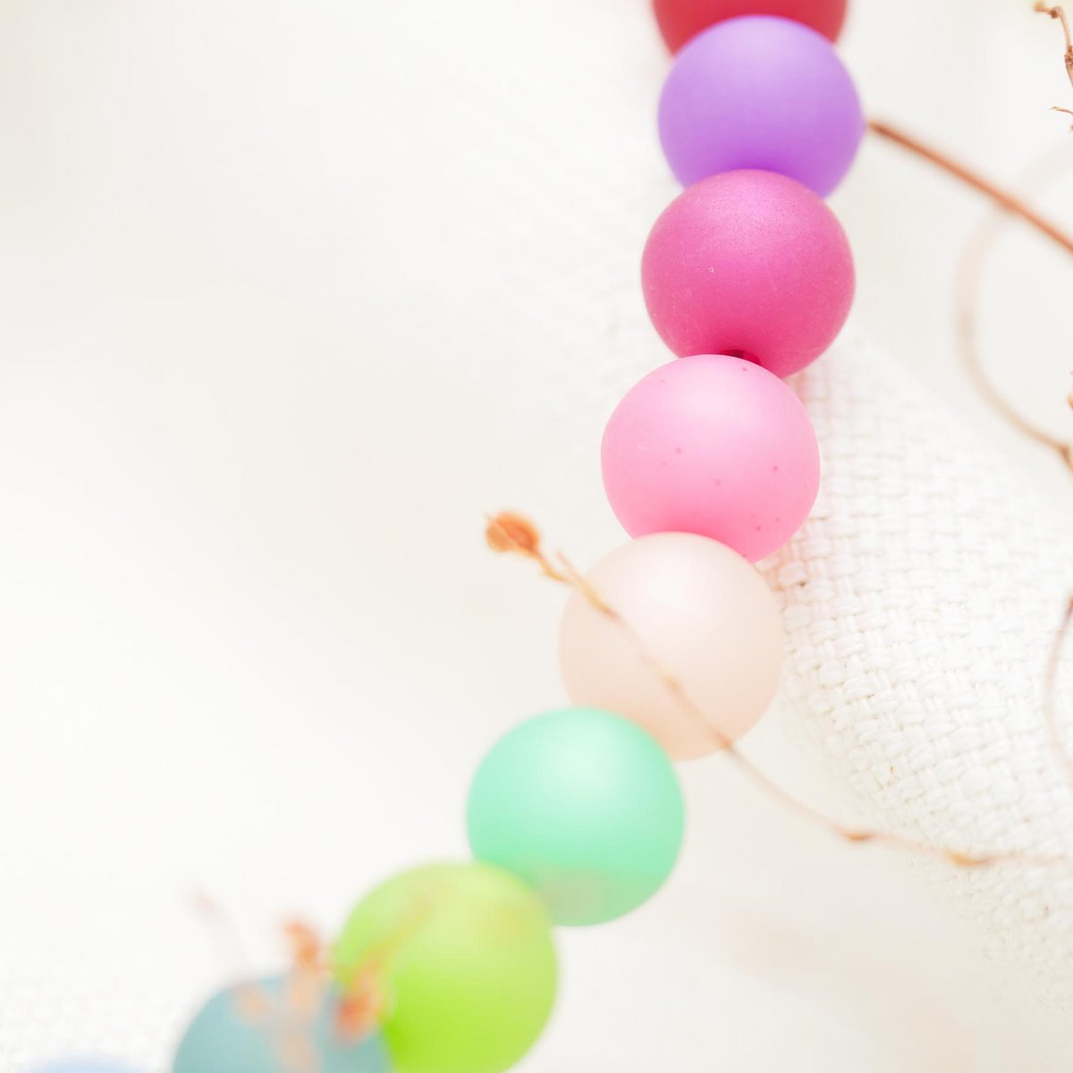 Stephisimo "Bunte Classics" necklace, Rainbow small