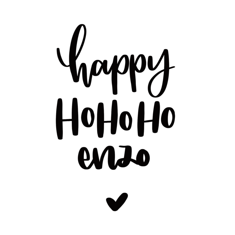 Card Happy ho ho ho