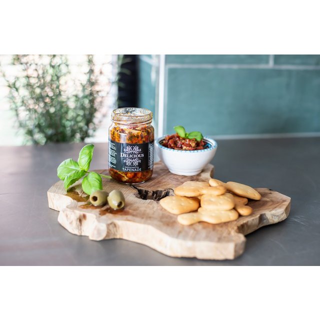 Bruschetta tapenade, coarse tapenade
