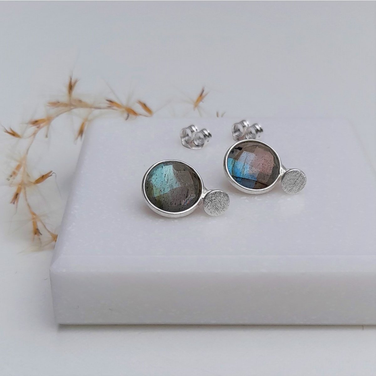 Kolczyki do uszu mieszaj i dopasowuj LABRADORITE 02