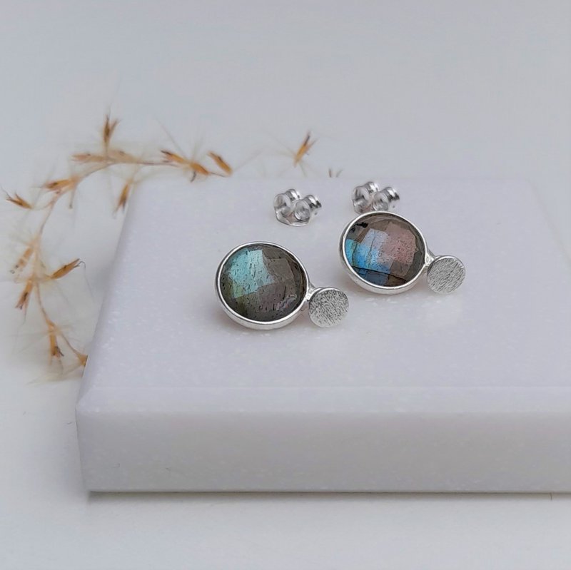 Oorstekers mix en match LABRADORITE 02