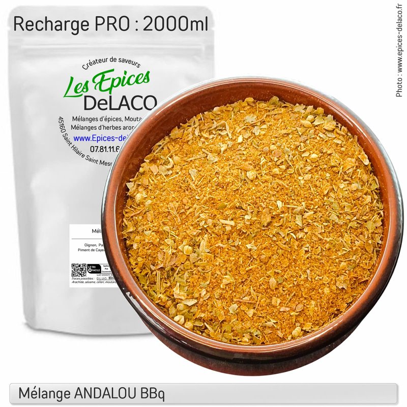 Andalusian Barbecue - Mixture of spice and aromat - eco recharge