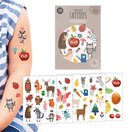 Tatouages ​​pour enfants - motif "enfants nature"