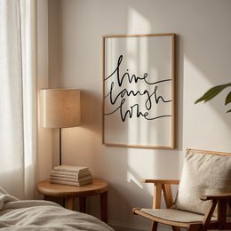 Poster: Live Laugh Love