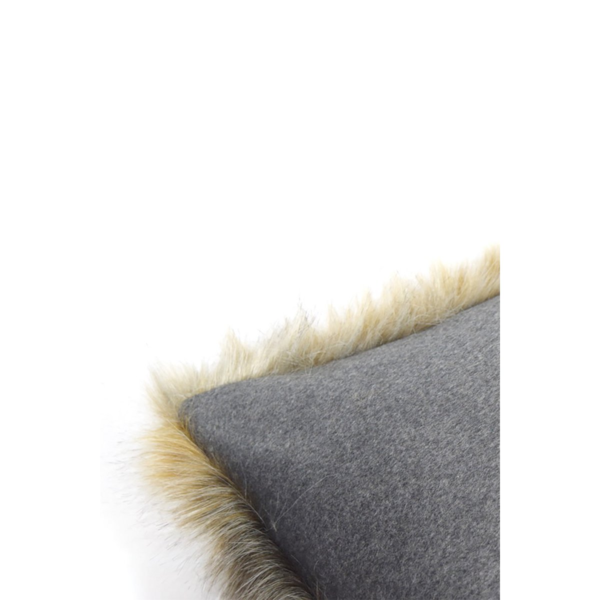 Kussen Crystal Faux Fur